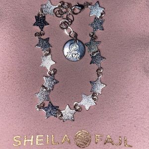 Shelia Fajl Sliver Star Bracelet 🤍⭐️